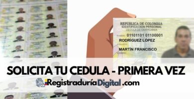 Proceso para solicitar la cédula de ciudadanía por primera vez en la Registraduría Nacional de Colombia.